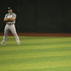 Outfielders rarely break a sweat.